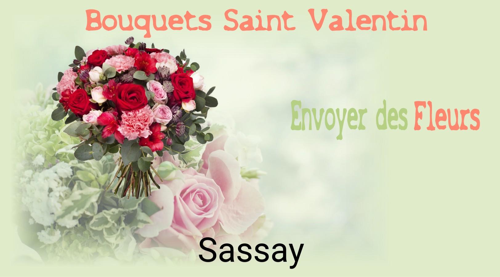 Roses de Saint-Valentin livrées à Sassay